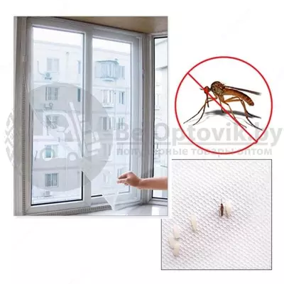 Противомоскитная сетка для окон ( 150 х 150 см)