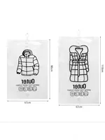 Вакуумный чехол с вешалкой для хранения вещей (67*110 см) ЯТТ "Домашний Уголок"