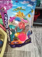 Кинетический песок.