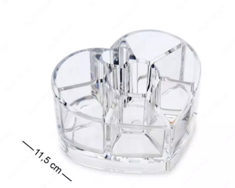 Косметический органайзер Сердце