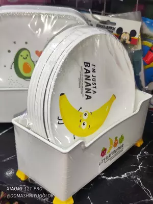 Набор тарелок ( 8 в 1)