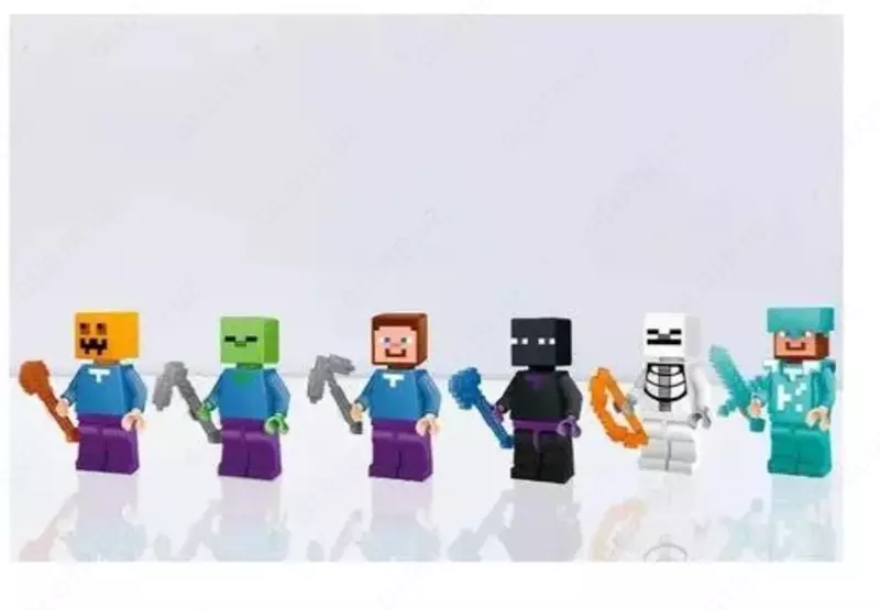 Игровой набор "Фигурки из Minecraft" (Майнкрафт-6 шт)