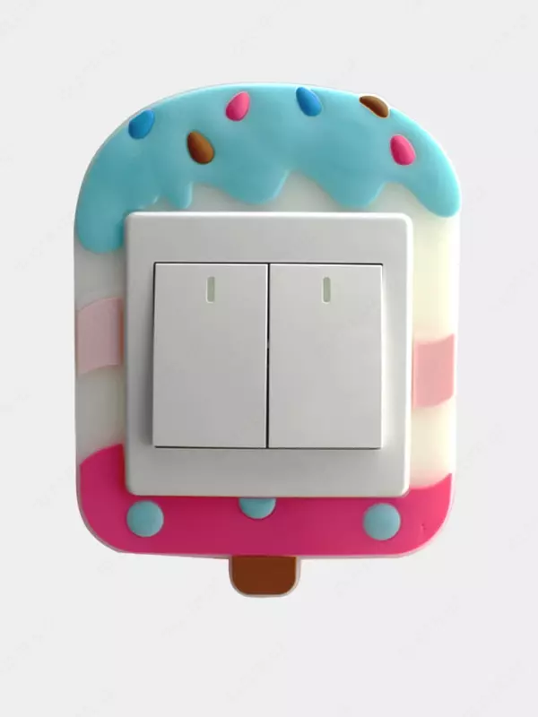 Фосфорные рамки на включатель ЯТТ "Домашний Уголок"