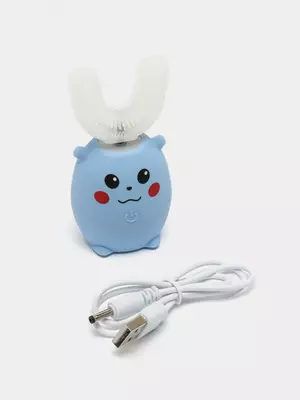 U-образная детская ультразвуковая электрическая зубная щетка Nabi kids