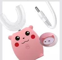 U-образная детская ультразвуковая электрическая зубная щетка Nabi kids "Domashniy ugolok" XK