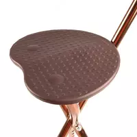 ЯТТ "Домашний Уголок" - Трость-сиденье 2 в 1 Supretto регулируемая