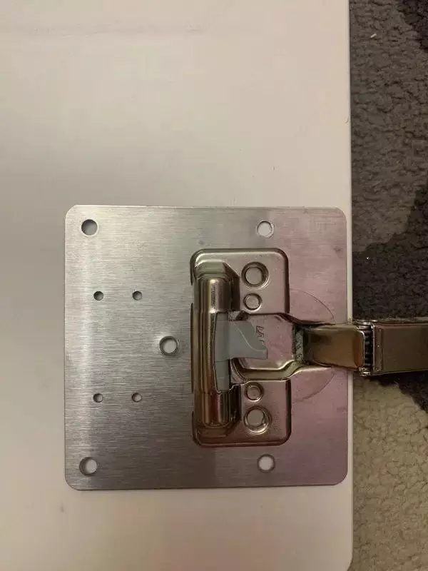 Ремонтная пластина для петель, комплект для ремонта боковой панели, s-образных элементов шкафа, двери