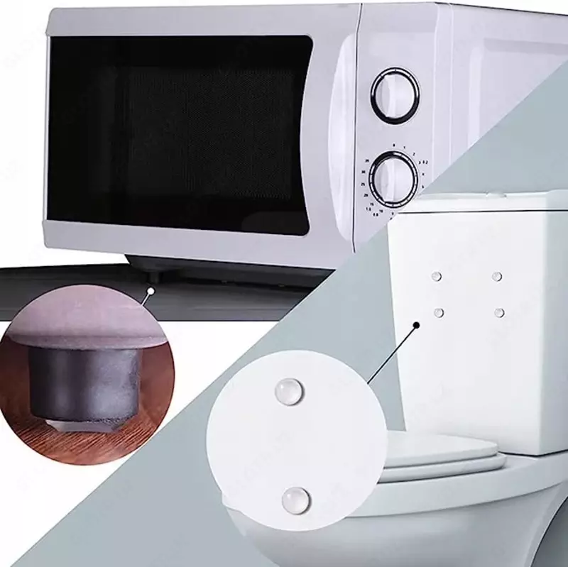 Бамперы силиконовые самоклеящиеся, прозрачные