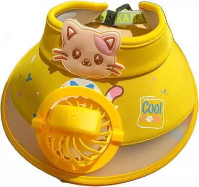 Портативный вентилятор на солнцезащитном козырьке