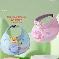 Кепка с защитой от ультрафиолета и мини-вентилятором