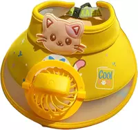 Кепка с защитой от ультрафиолета и мини-вентилятором - 100 000 сум