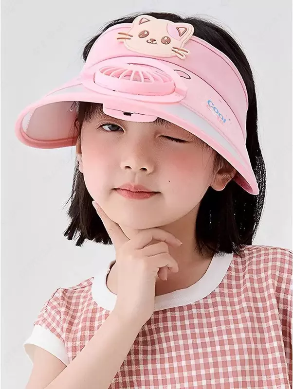Кепка с защитой от ультрафиолета и мини-вентилятором - ЯТТ "Домашний Уголок"