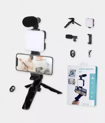 Оборудование для видеозаписи со штативом XTuga AY-49