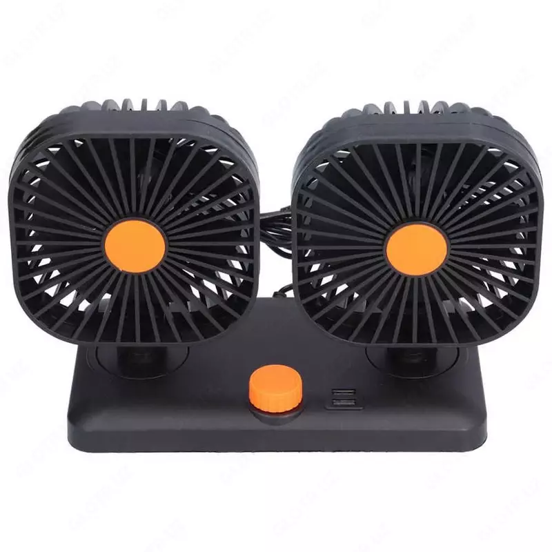 Автомобильный двойной вентилятор Только в розницу