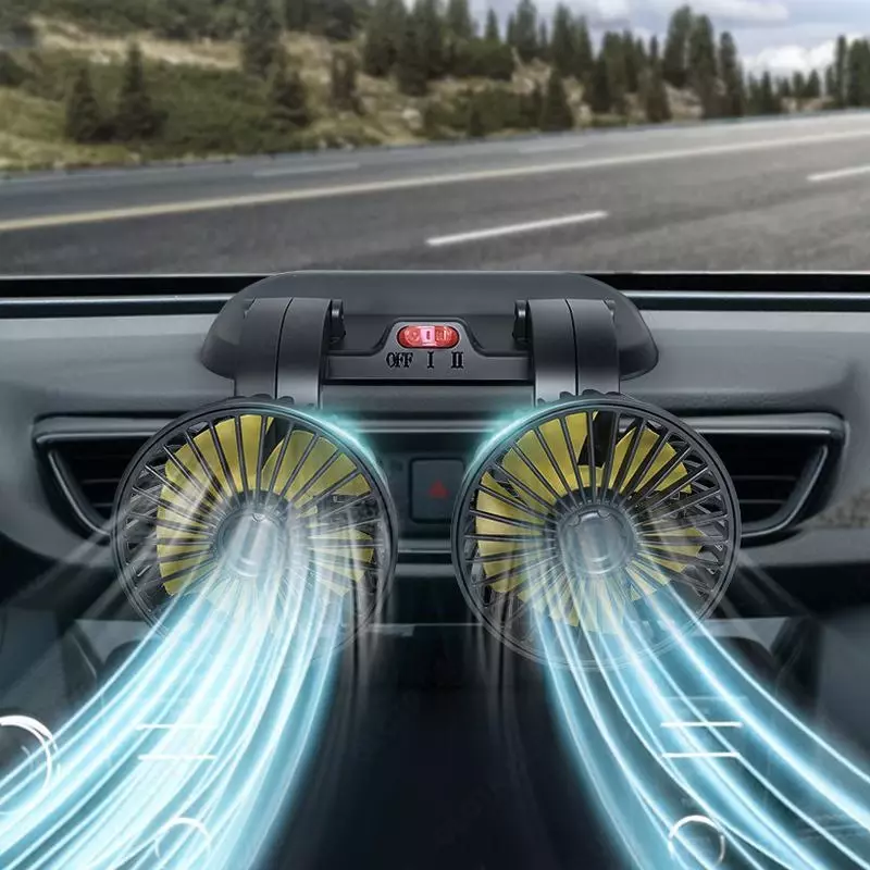 Автомобильный двойной вентилятор - 200 000 сум