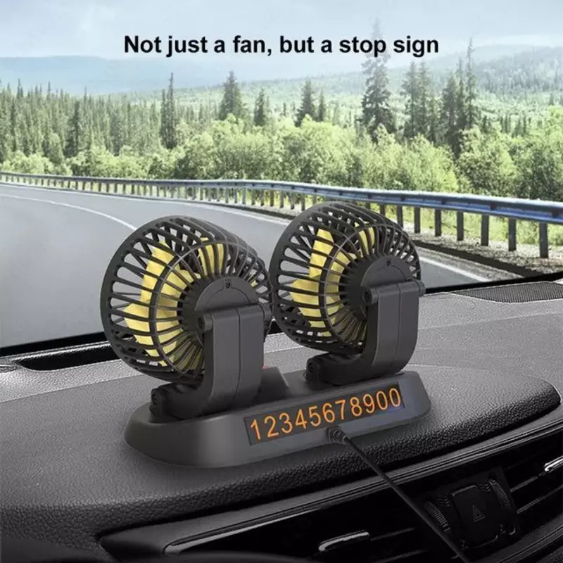 Автомобильный двойной вентилятор - ЯТТ "Домашний Уголок"