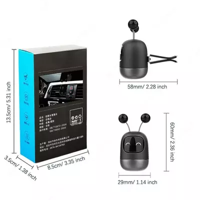 Стильный робот ароматизатор для автомобиля - "Domashniy ugolok" XK