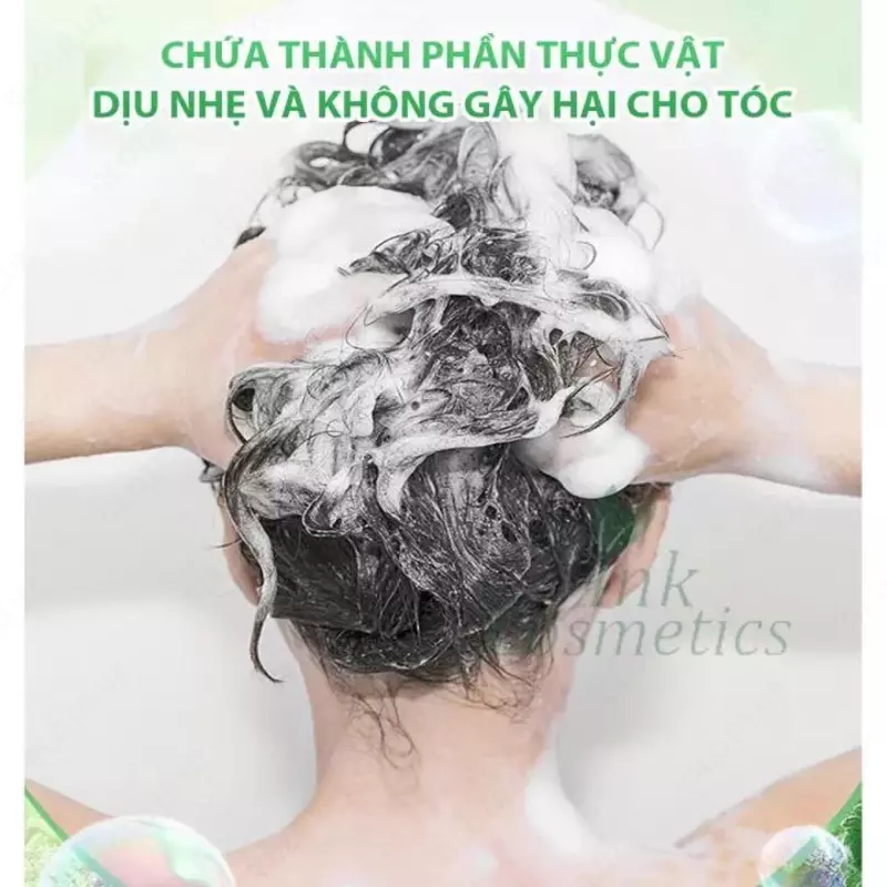 Шампунь-краска для волос Bubble Herbal