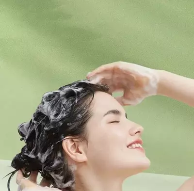 Шампунь-краска для волос Bubble Herbal