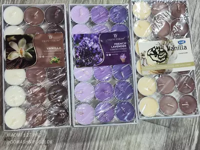 Ароматизированные свечи чайные (36 шт) - 70 000 so'm / dona