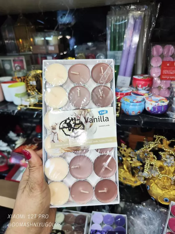 70 000 сум Ароматизированные свечи чайные (36 шт)