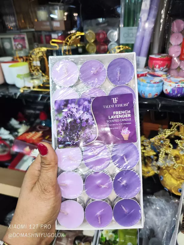 Ароматизированные свечи чайные (36 шт) - ЯТТ "Домашний Уголок"