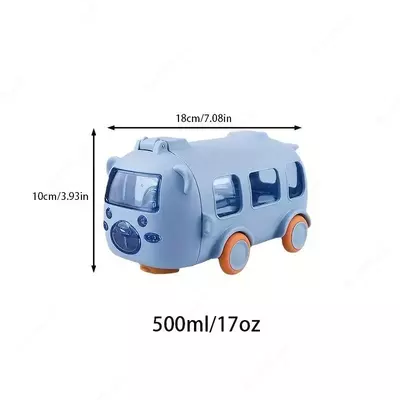 Чашка для воды в форме мультяшного автобуса