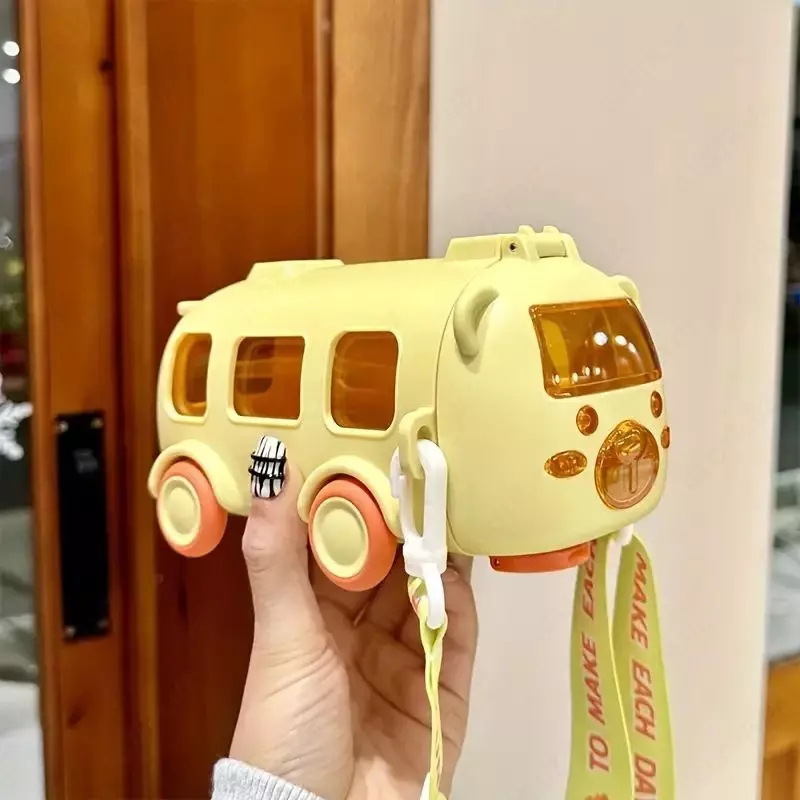 Чашка для воды в форме мультяшного автобуса - Поильники