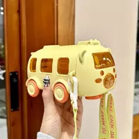 Чашка для воды в форме мультяшного автобуса - Поильники