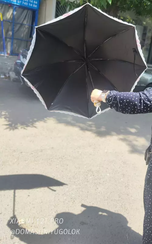 Женский кружевной зонтик - от солнца ЯТТ "Домашний Уголок"