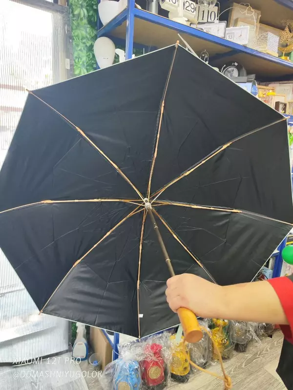 Женский двухслойный кружевной зонтик с вышивкой. Только в розницу