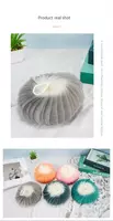 Нежная круглая мочалка на веревочном подвесе - Мочалки