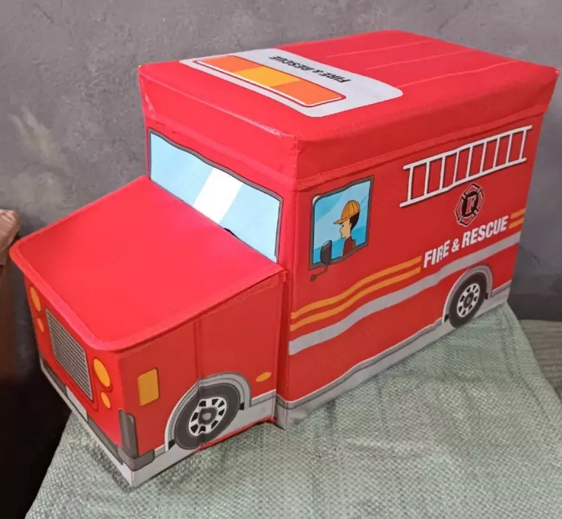  Пуфик раскладной в виде машинки (50х30х30 см) - 