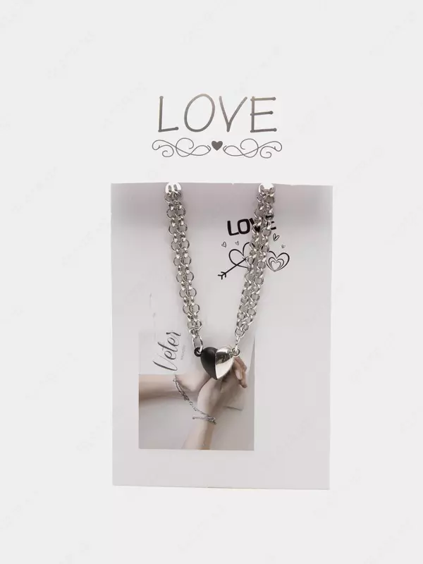 Парные браслеты на магните для влюбленных