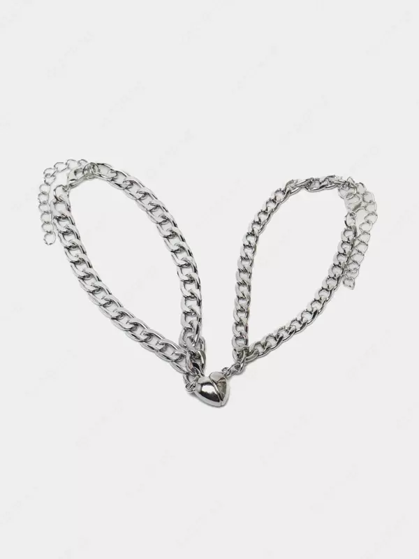 Парные браслеты на магните для влюбленных