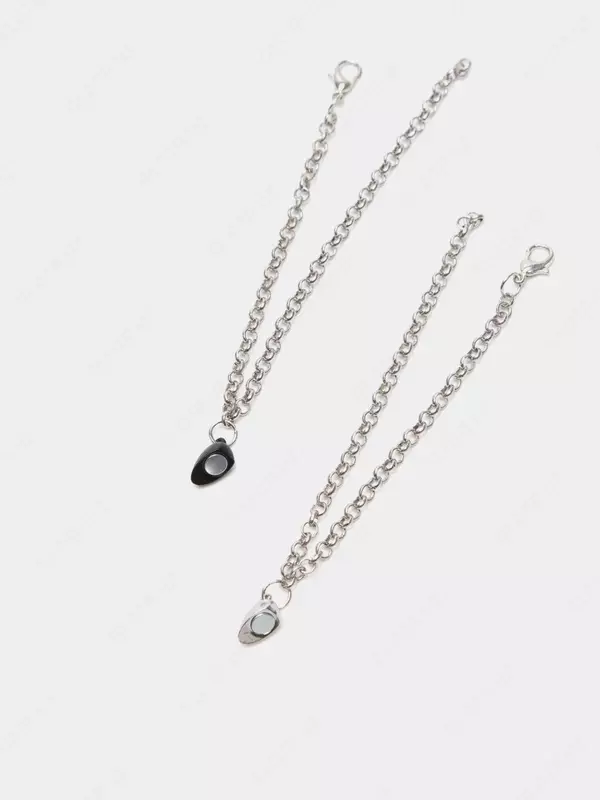 Парные браслеты на магните для влюбленных