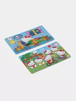  Набор из 4 деревянных пазлов Только в розницу