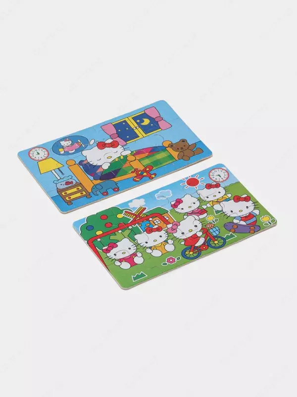  Набор из 4 деревянных пазлов Только в розницу