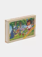  Набор из 4 деревянных пазлов Домашний Уголок