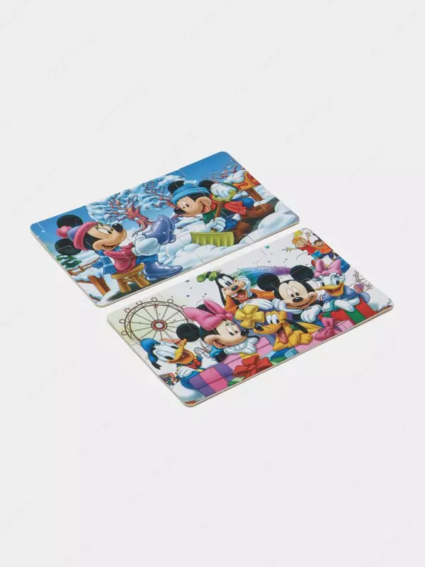  Домашний Уголок - Набор из 4 деревянных пазлов