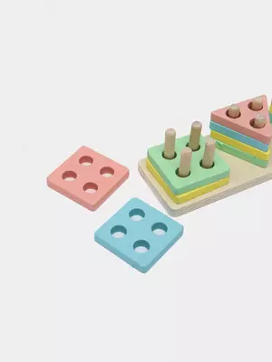 40 000 сум / шт. Многофункциональный "Деревянный Сортер".