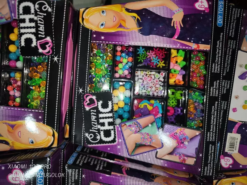  Набор бусин CHARM CHIC в оконной коробке - 