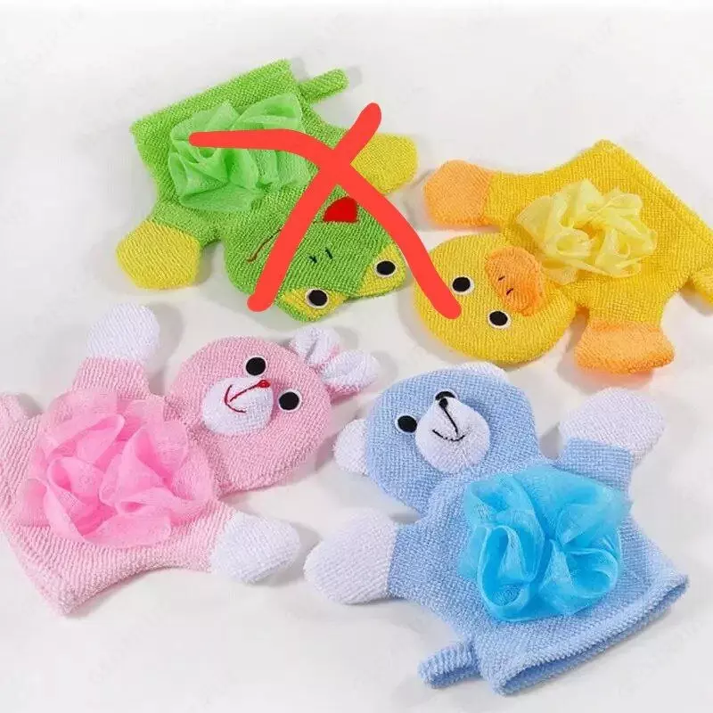 Варежка-мочалка для детей