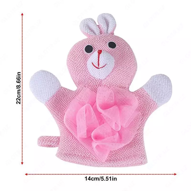 Варежка-мочалка для детей