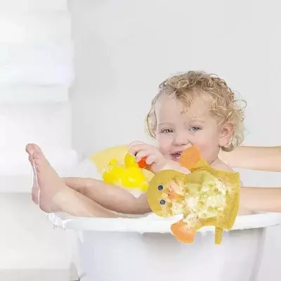 Варежка-мочалка для детей