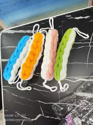 Губка-мочалка для ванны