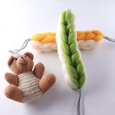 Губка-мочалка для ванны ЯТТ "Домашний Уголок"