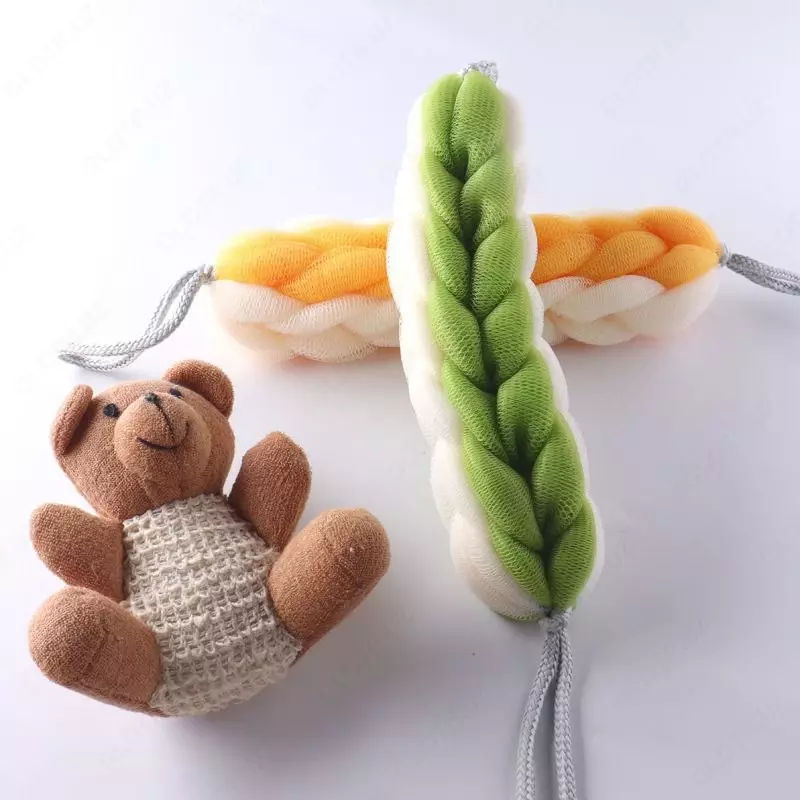 Губка-мочалка для ванны ЯТТ "Домашний Уголок"