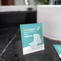 ЯТТ "Домашний Уголок" - Салфетки дезинфицирующие для туалета (15 шт)