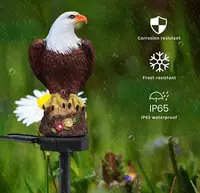 Уличный светильник - садовая фигурка Орёл.